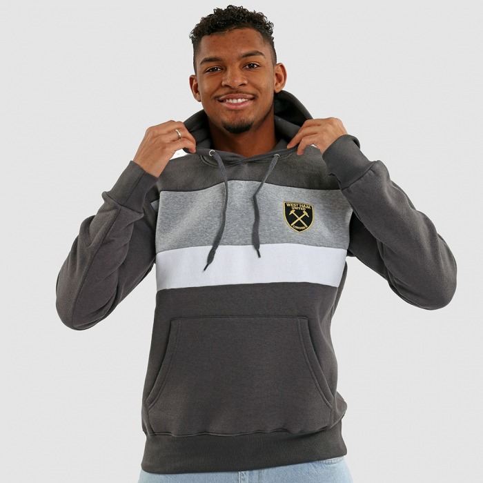 West Ham Monochrome Hoodie West Ham Monochrome Hoodie