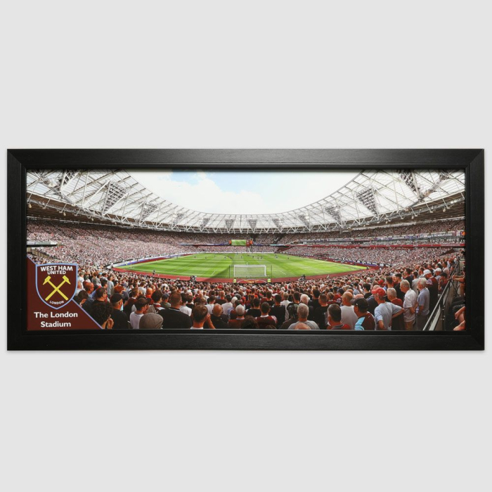 Framed Bobby Moore Stand Panoramic Montage