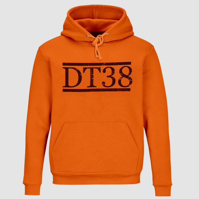 DT38 Orange Hoodie