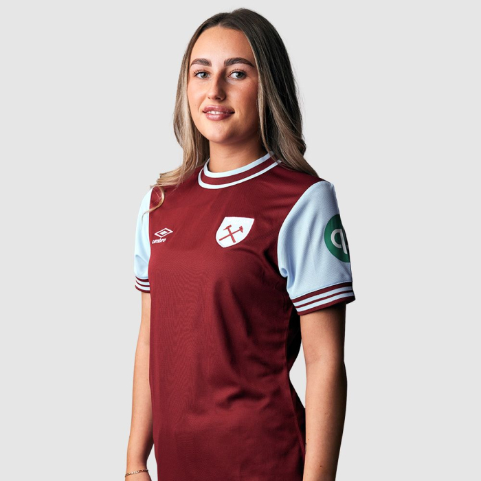 Women's Unsponsored Home Shirt 24/25 - Claret/Blue