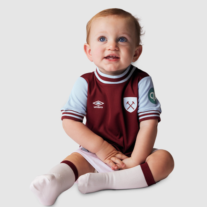 West Ham 24/25 Home Baby Kit