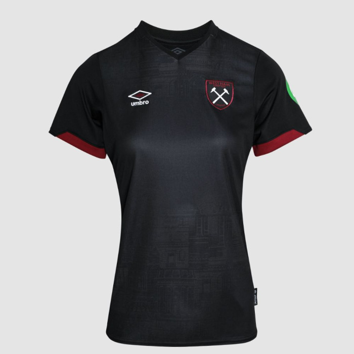 Women's Under 18 Away Shirt 24/25 - Black