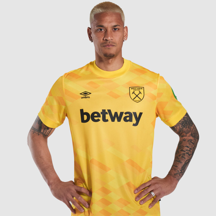 West Ham 24/25 Adults SS Away G/K Shirt