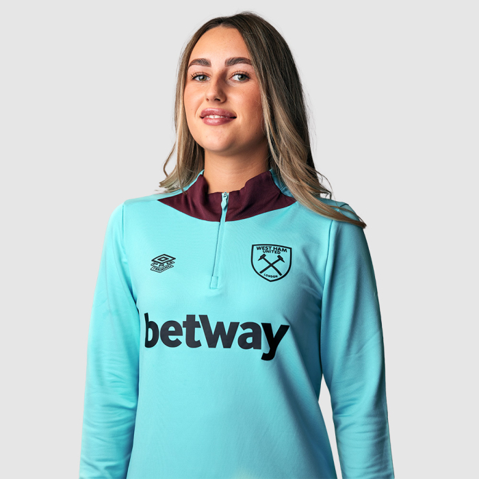 West Ham 24/25 Womens Quarter Zip Top