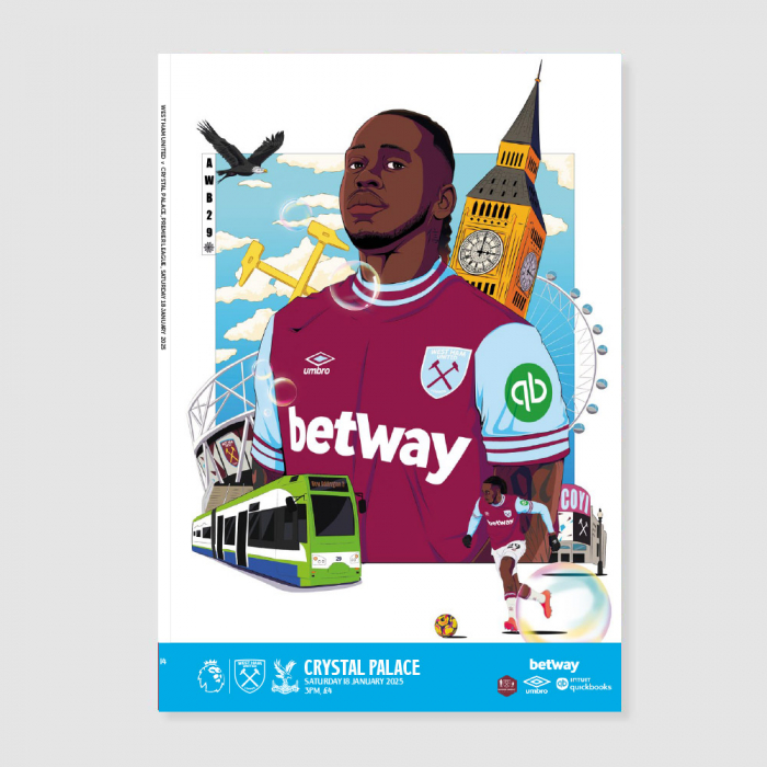 24/25 Matchday Programme  - Crystal Palace