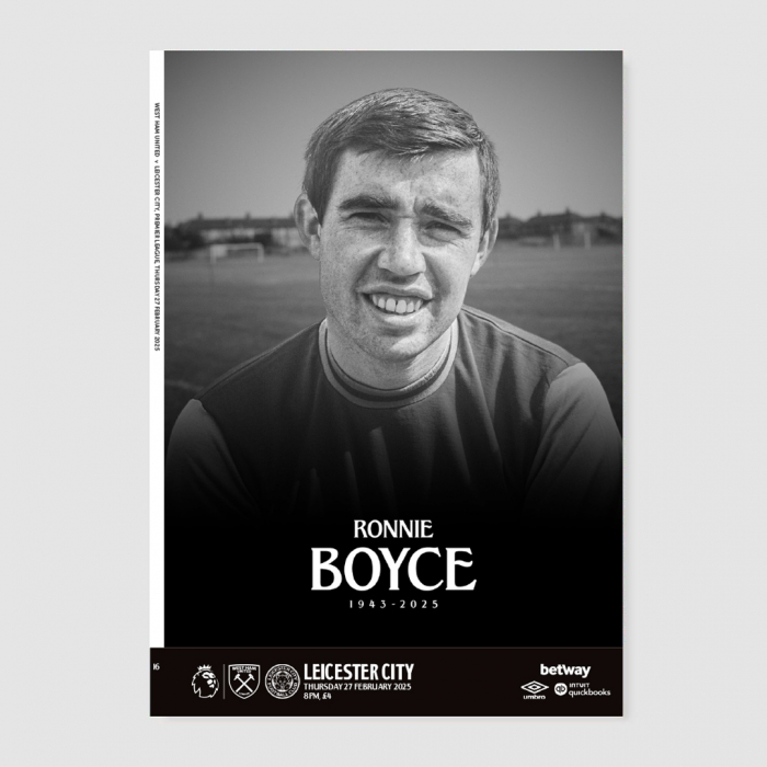 24/25 Matchday Programme  - Leicester City