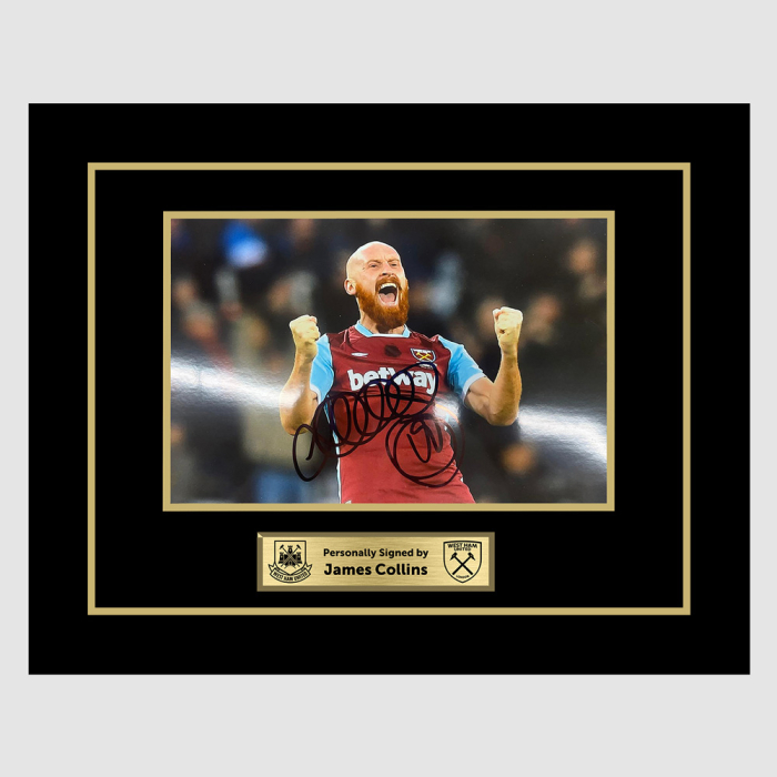 Collins Framed Signed Print Collins Framed Signed Print
