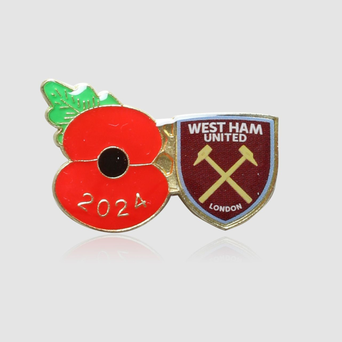 WHU Poppy Pin Badge 2024 WHU Poppy Pin Badge 2024