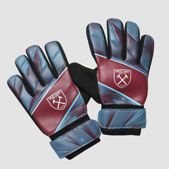 West Ham Junior Fuse Goalkeeper Gloves West Ham Junior Fuse Goalkeeper Gloves