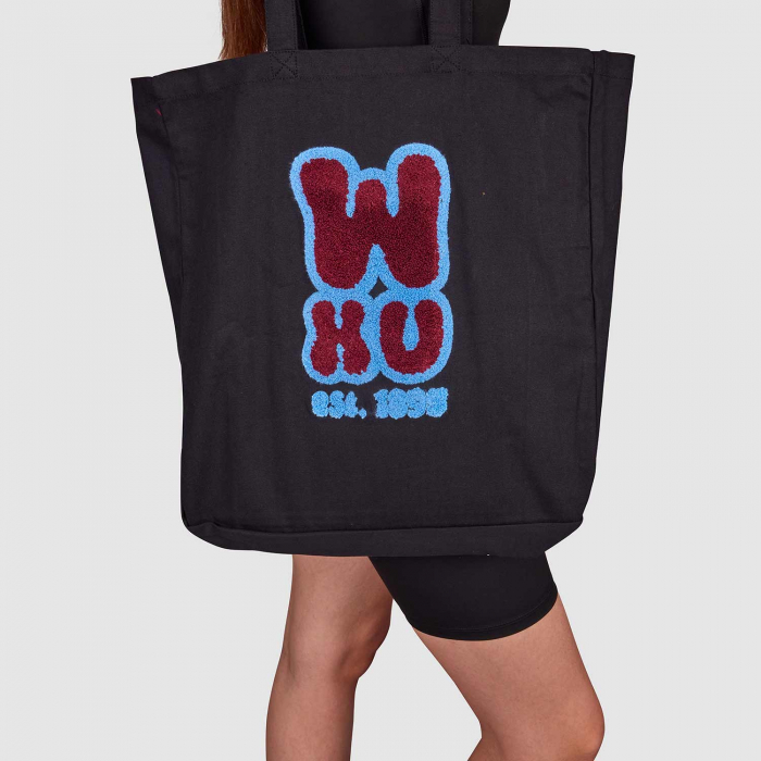 Womens Activewear Tote Bag - Black