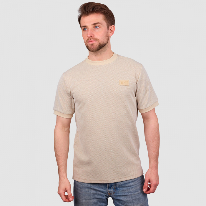 Front view of West Ham Crucial Oat T-Shirt