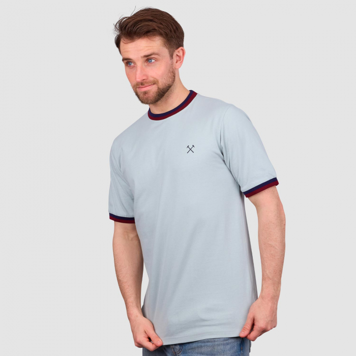 Front view of West Ham Baby Blue T-Shirt