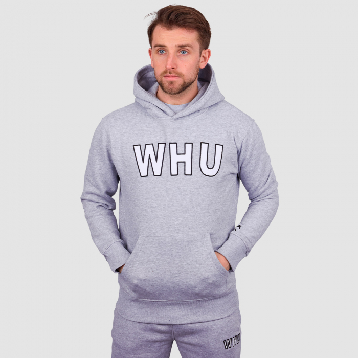 West Ham Casual Collection Hoodie - Grey