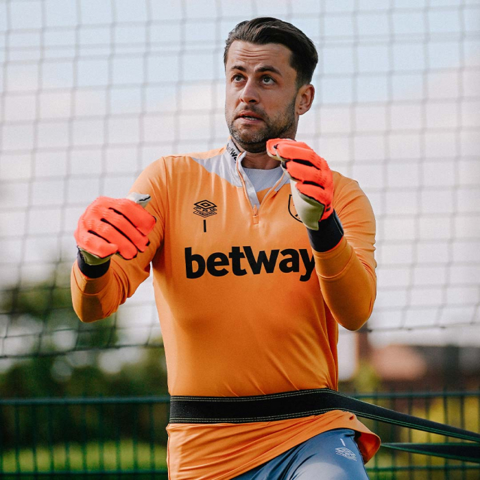 Worn 24/25 Orange G/K Half Zip Top- Fabianski