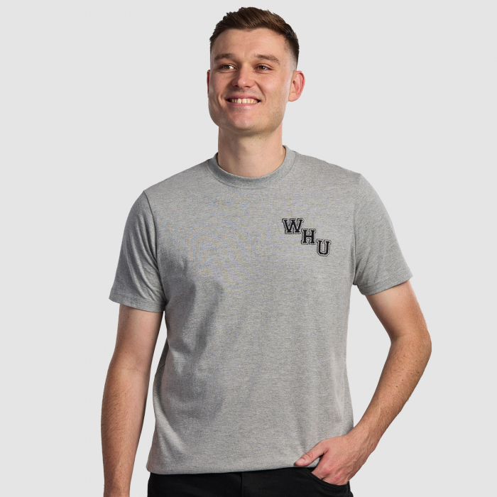 West Ham United Grey T-Shirt - Grey West Ham United Grey T-Shirt - Grey