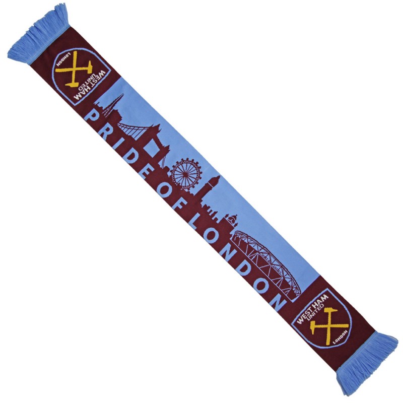 West Ham Pride Of London Scarf West Ham Pride Of London Scarf