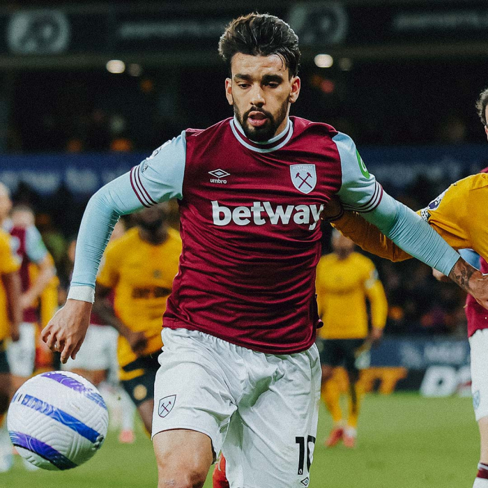Match Worn 24/25 Wolves Home Shirt-Paqueta
