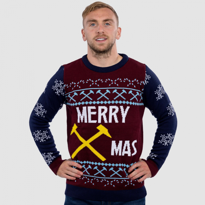 Adults Merry Xmas Christmas Jumper Adults Merry Xmas Christmas Jumper