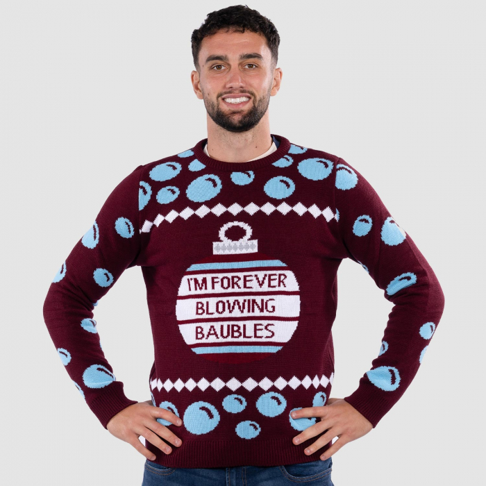 Adults I'm Forever Blowing Baubles Jumper Adults I'm Forever Blowing Baubles Jumper