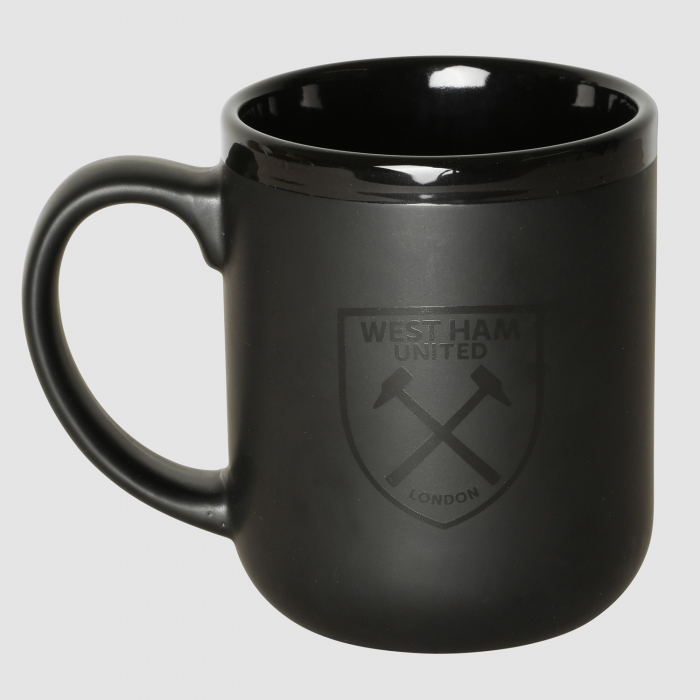 Black Crest Ceramic Mug