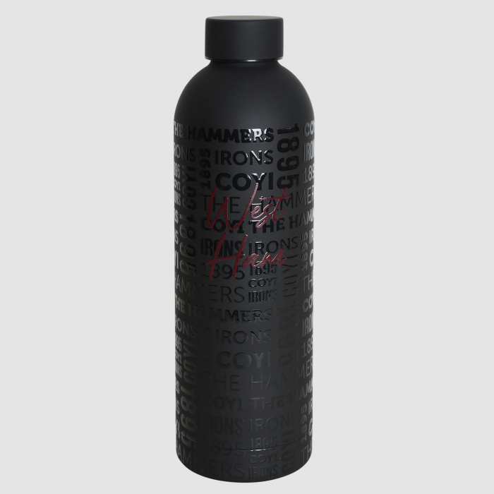 Black Montage Water Bottle