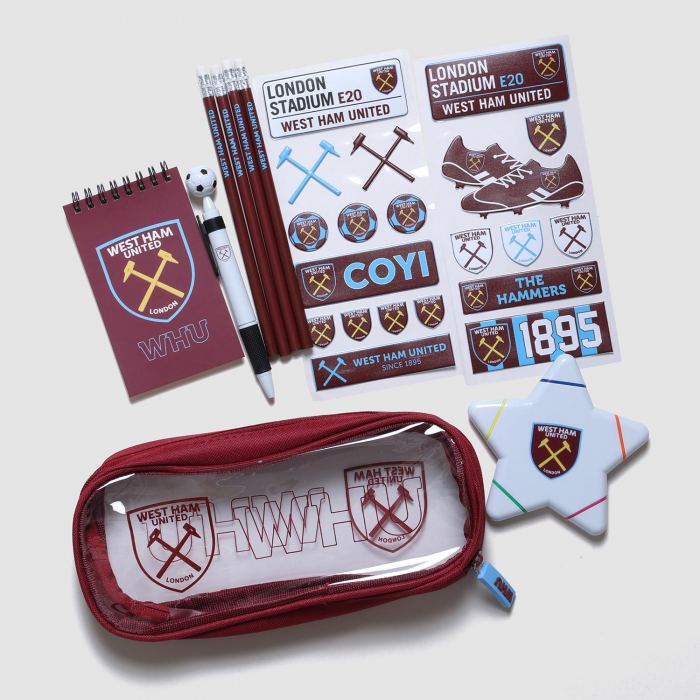 West Ham Stationery Set West Ham Stationery Set