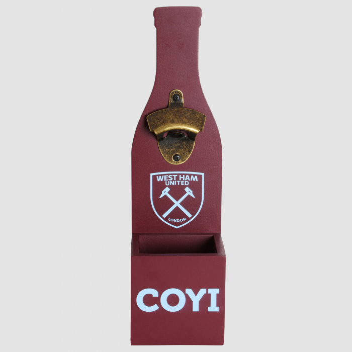 Wooden Bottle Opener/Cap Catcher