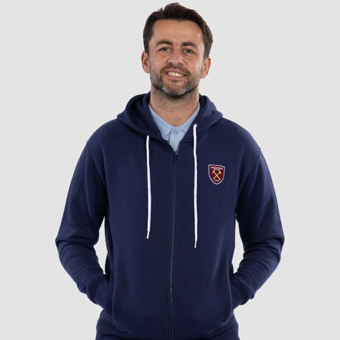 Club Classics - Adults Navy Full Zip Hoodie Club Classics - Adults Navy Full Zip Hoodie