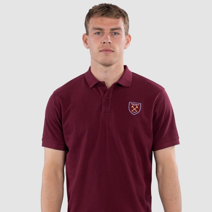 Club Classics - Adults Claret Polo