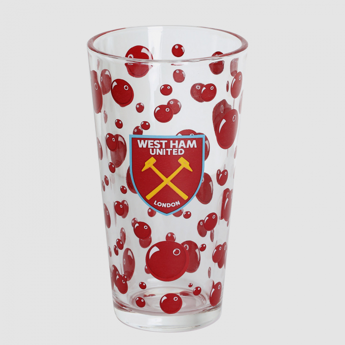 Bubbles Pint Glass