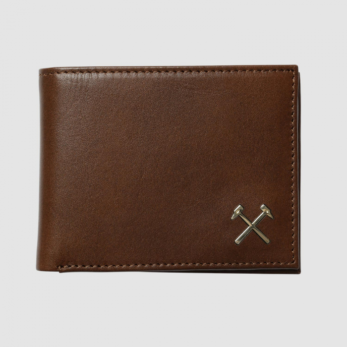Brown Leather Bi-Fold Wallet Brown Leather Bi-Fold Wallet