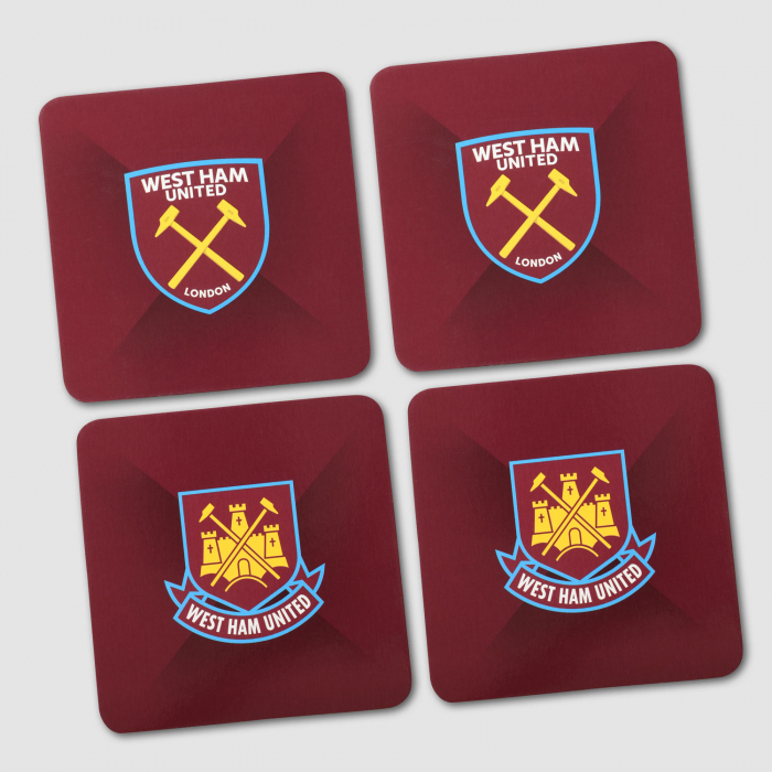 4 Pack Crest Coasters