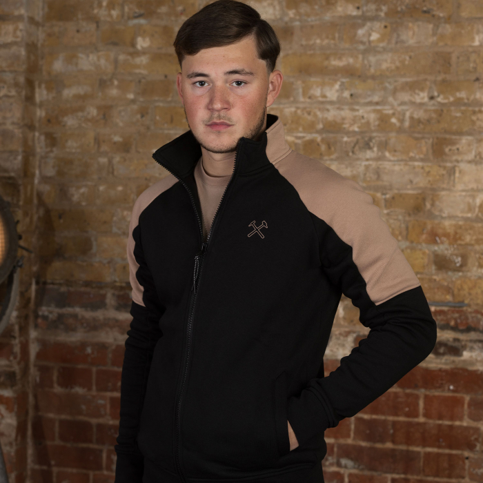 Hammers Collection - Black/Stucco Track Jacket Hammers Collection - Black/Stucco Track Jacket