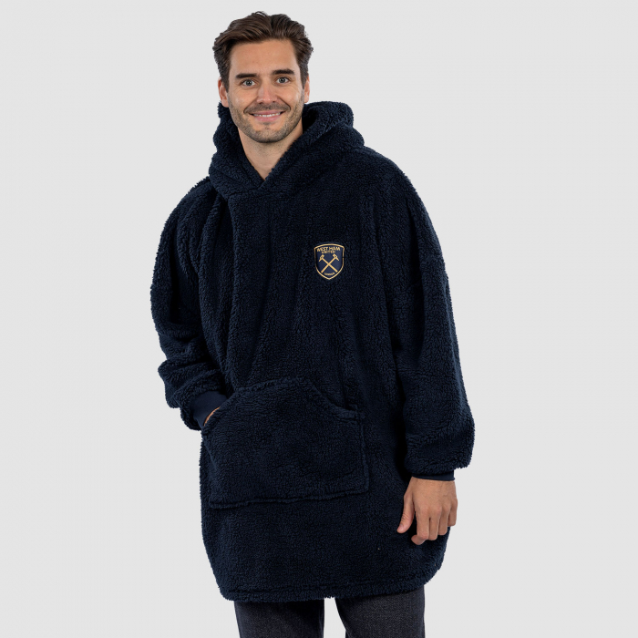 Adults Navy Poncho