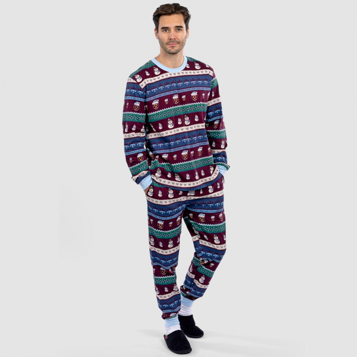 West Ham Adults Christmas Family Pyjamas West Ham Adults Christmas Family Pyjamas