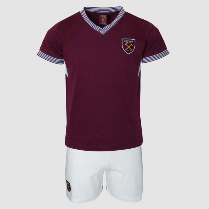 West Ham Junior 25/26 Home Kit Pyjamas West Ham Junior 25/26 Home Kit Pyjamas