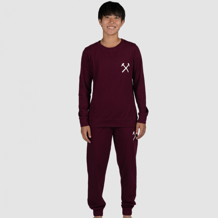 Womens Claret Pyjamas