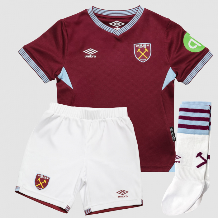 West Ham 25/26 Infant Home Kit 