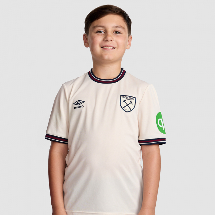 West Ham 25/26 Junior Away Shirt West Ham 25/26 Junior Away Shirt