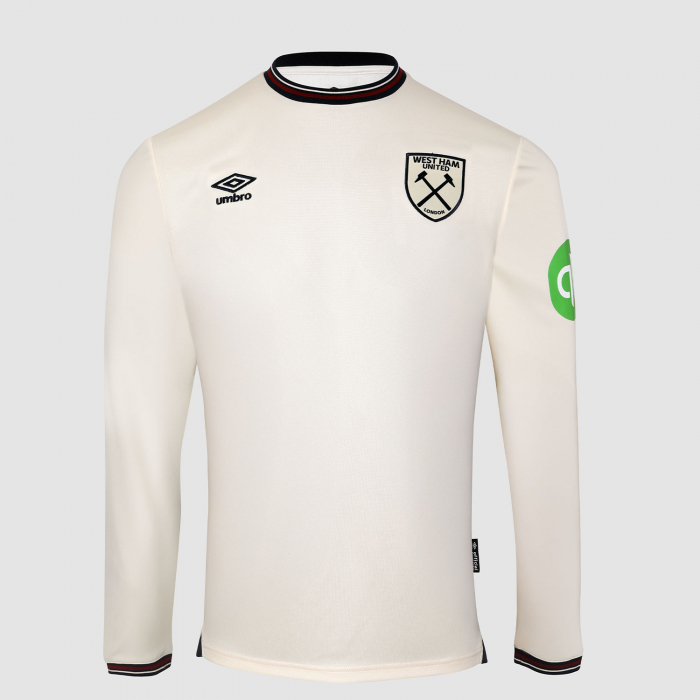 West Ham 25/26 Junior Long Sleeve Away Shirt West Ham 25/26 Junior Long Sleeve Away Shirt