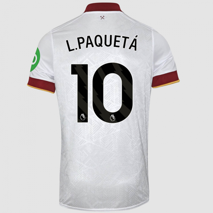 Match Worn 24/25 Third Shirt Man Utd - Paqueta