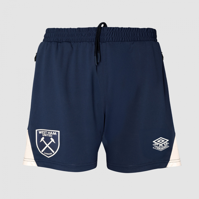 West Ham 25/26 Junior Navy Training Shorts