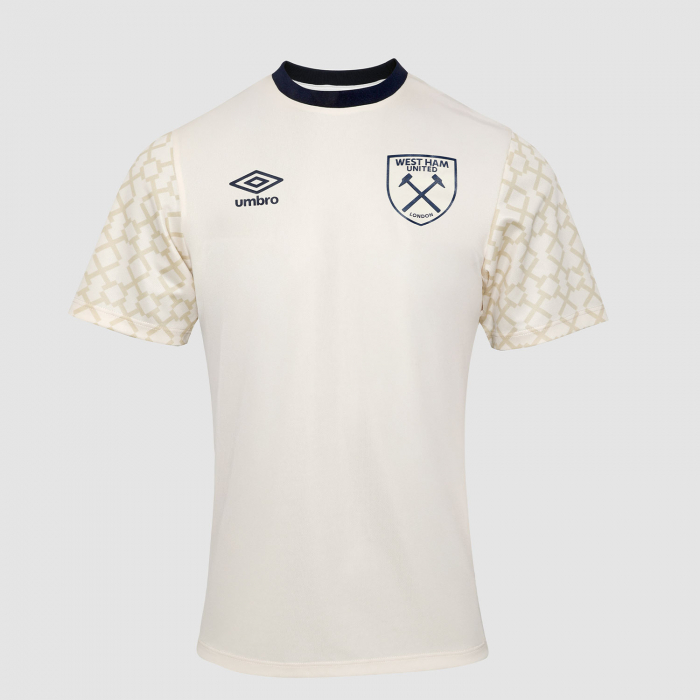 West Ham 25/26 Womens Pre Match Jersey - Ecru
