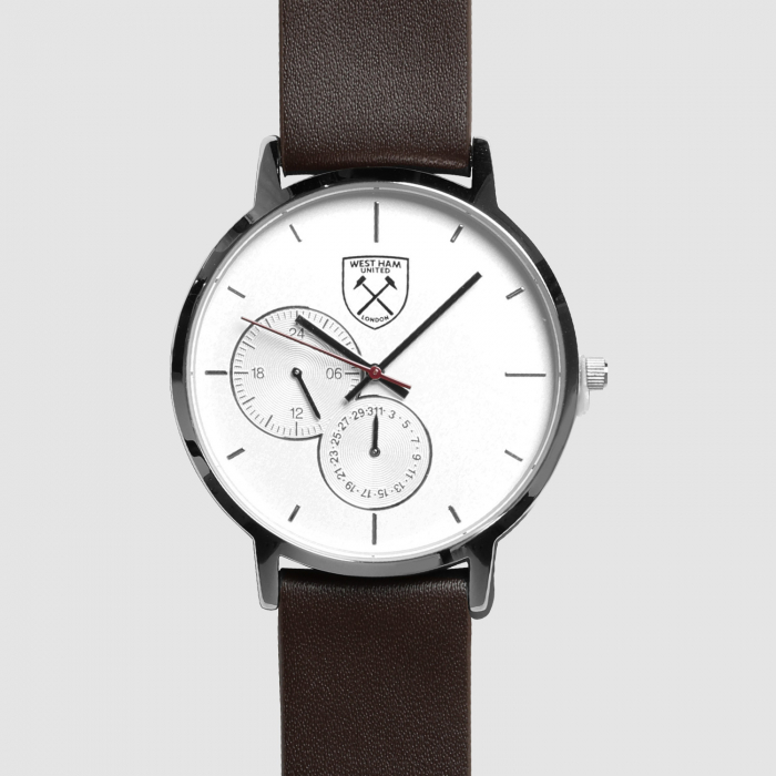Brown Leather Watch 