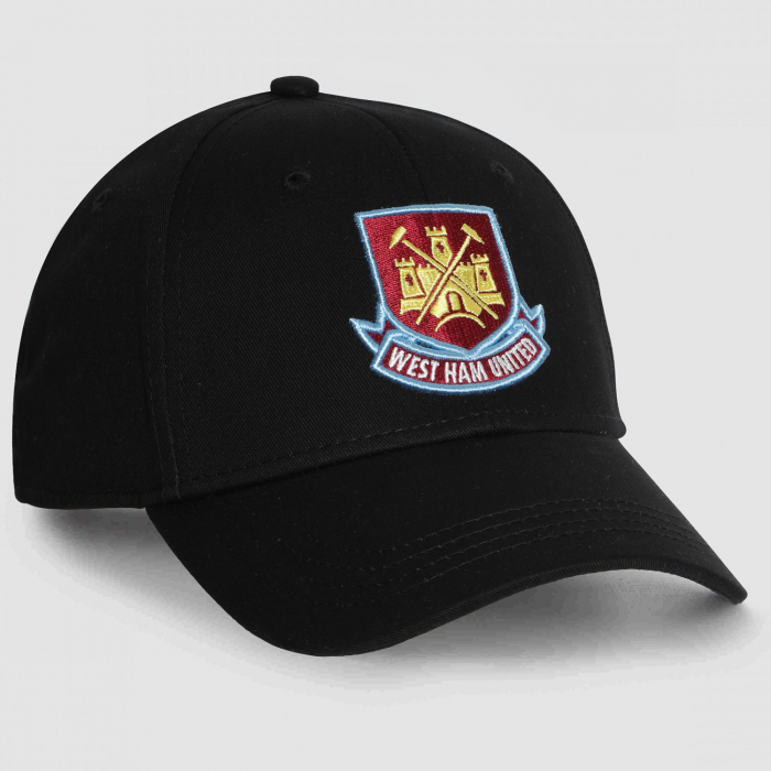 West Ham Black 1999 Crest Cap West Ham Black 1999 Crest Cap