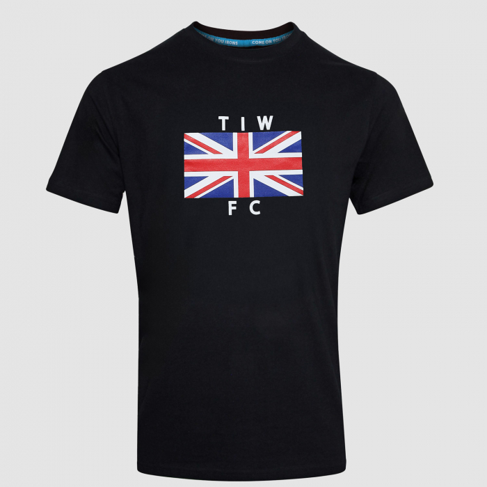Adults Black TIW FC T-Shirt