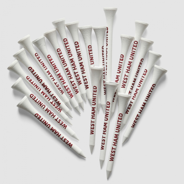West Ham TaylorMade 20 Pack Golf Tees