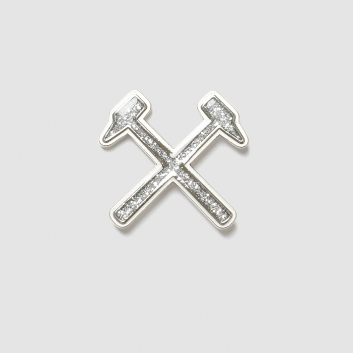 West Ham Glitter Hammers Badge