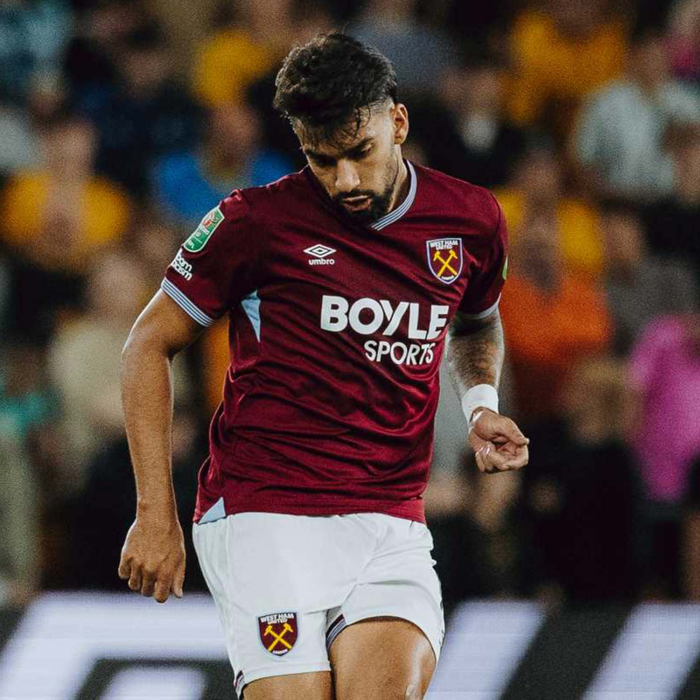 Match Worn 25/26 Carabao Cup Home Shirt - Paqueta