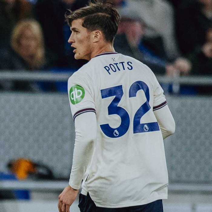 Match Worn Everton 25/26 Away Shirt - Potts
